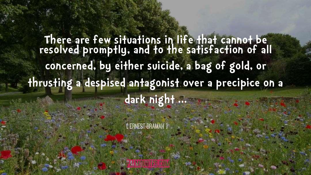 Dark Night quotes by Ernest Bramah