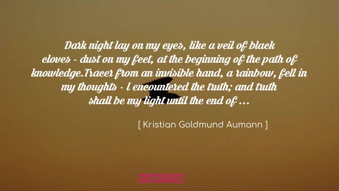 Dark Night quotes by Kristian Goldmund Aumann
