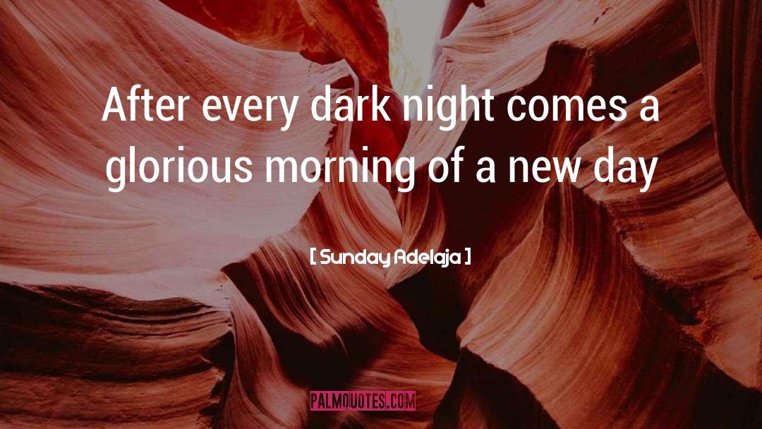 Dark Night quotes by Sunday Adelaja