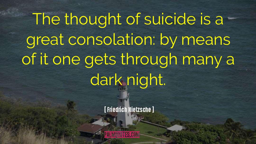 Dark Night quotes by Friedrich Nietzsche