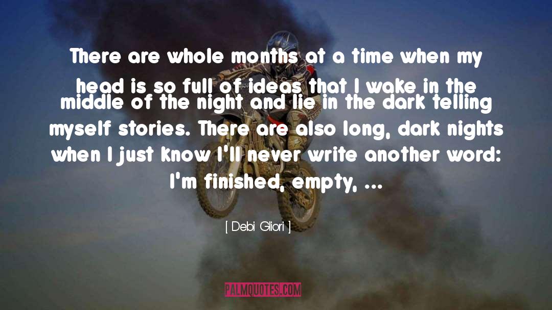 Dark Nights quotes by Debi Gliori