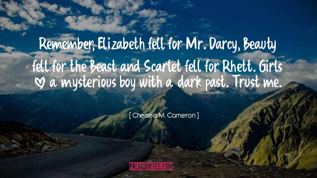 Dark Past quotes by Chelsea M. Cameron