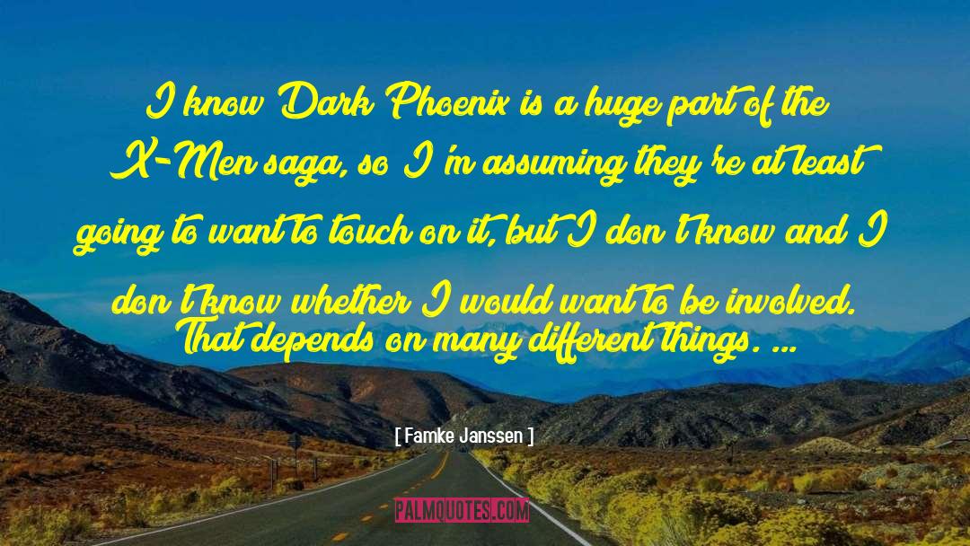 Dark Phoenix quotes by Famke Janssen