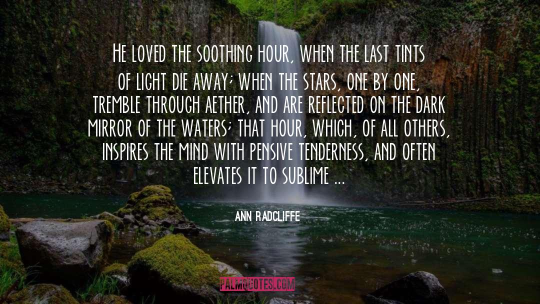Dark quotes by Ann Radcliffe