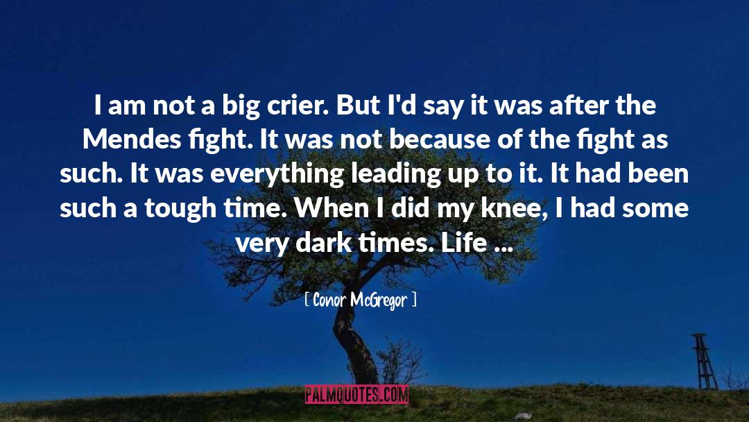 Dark quotes by Conor McGregor