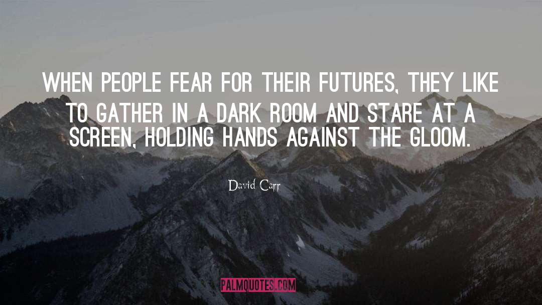 Dark Room quotes by David Carr