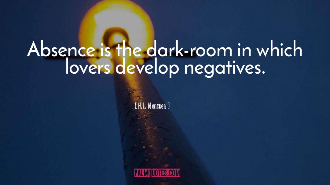 Dark Room quotes by H.L. Mencken
