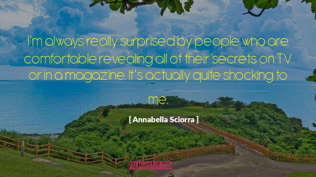 Dark Secret quotes by Annabella Sciorra