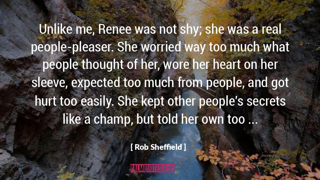 Dark Secret quotes by Rob Sheffield