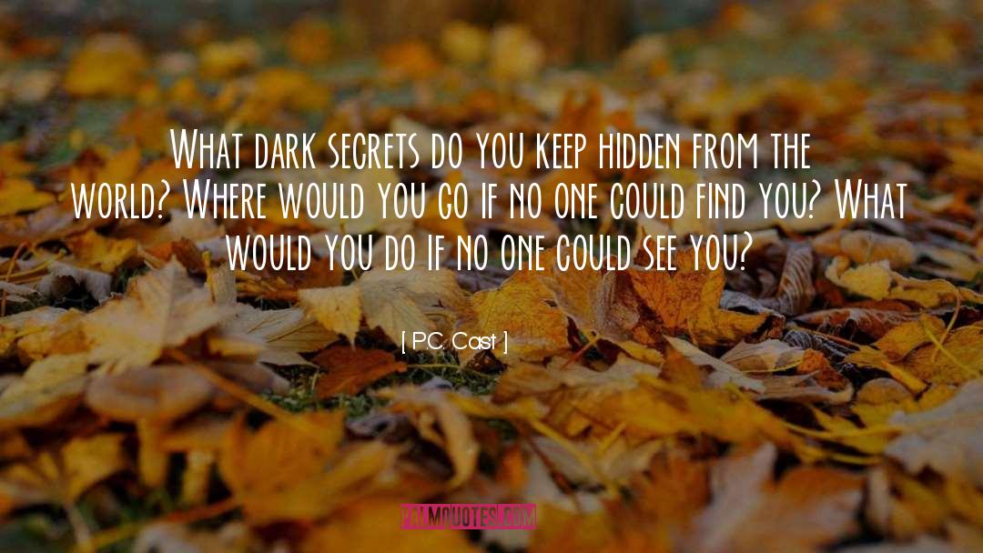 Dark Secrets quotes by P.C. Cast