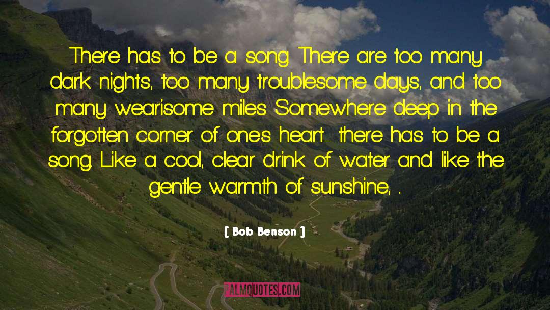 Dark Secrets1 quotes by Bob Benson