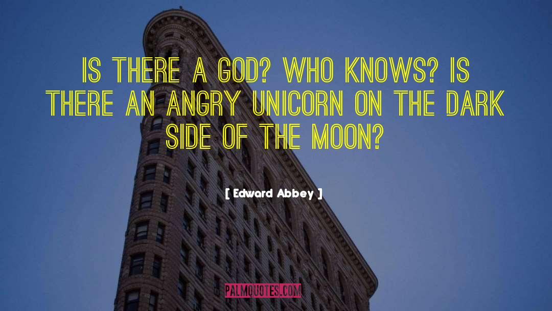 Dark Side Of The Moon quotes by Edward Abbey