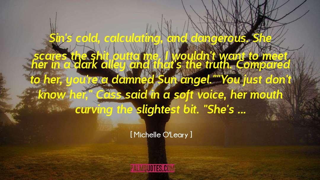 Dark Similies quotes by Michelle O'Leary
