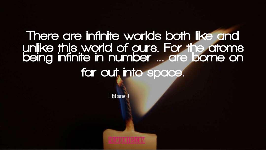 Dark Space quotes by Epicurus