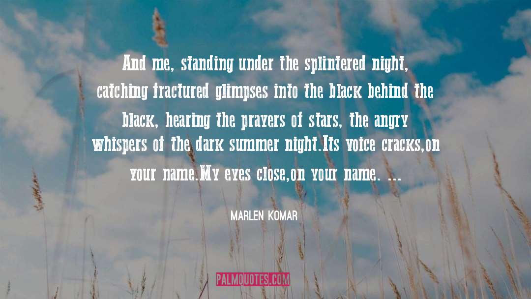 Dark Summer quotes by Marlen Komar