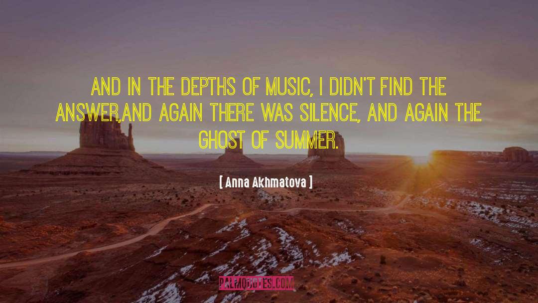 Dark Summer quotes by Anna Akhmatova