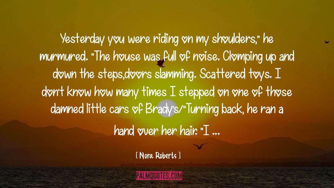 Dark Times Turning To Brightness quotes by Nora Roberts