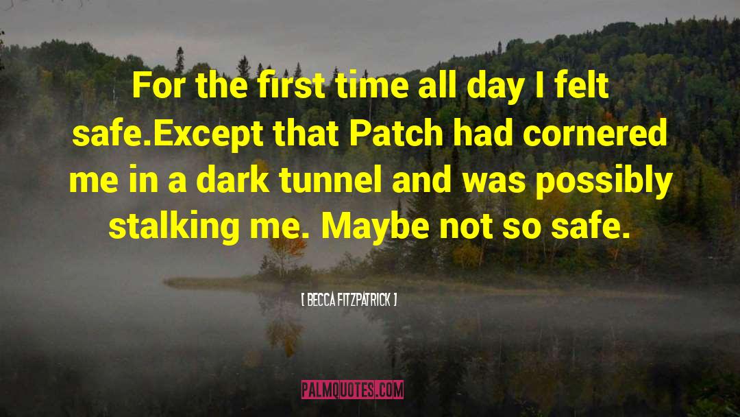 Dark Tunnel quotes by Becca Fitzpatrick