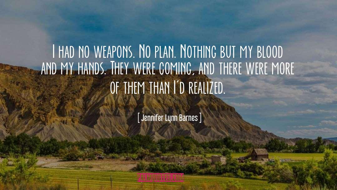 Dark Urban Fantasy quotes by Jennifer Lynn Barnes