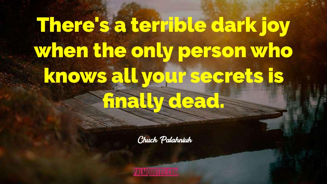 Dark Winter 2 quotes by Chuck Palahniuk