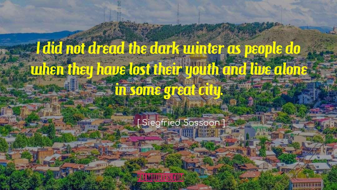 Dark Winter quotes by Siegfried Sassoon