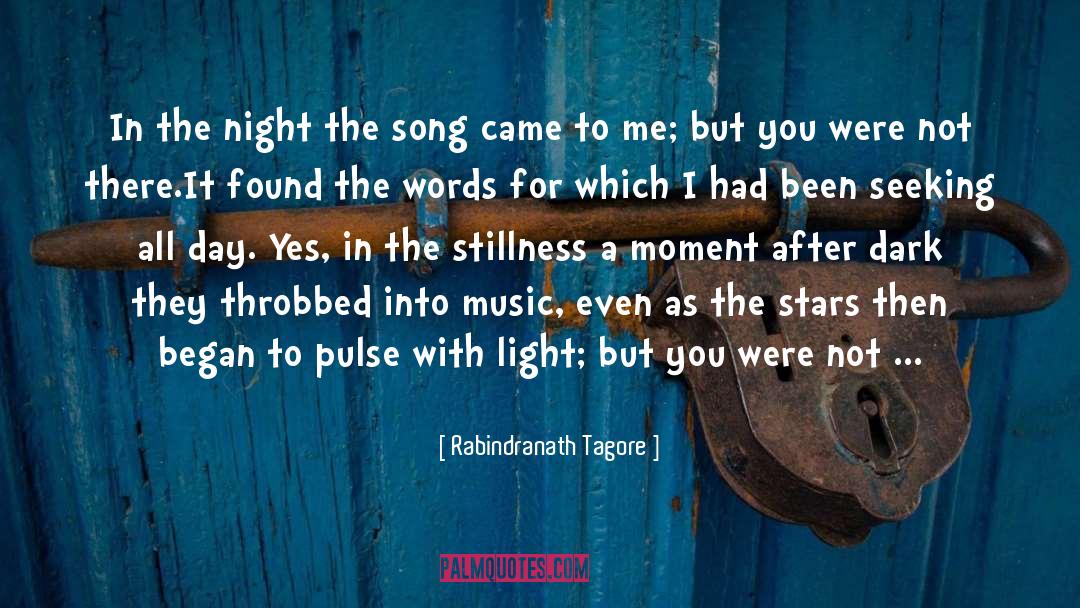 Dark Words quotes by Rabindranath Tagore