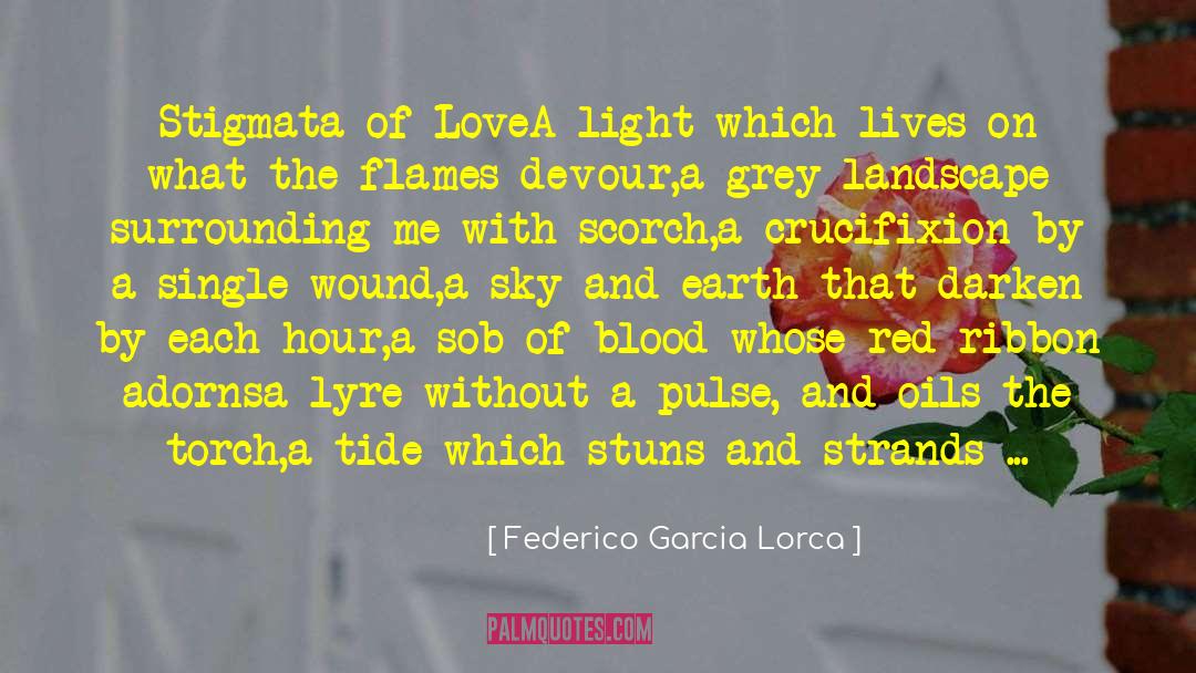 Darken quotes by Federico Garcia Lorca