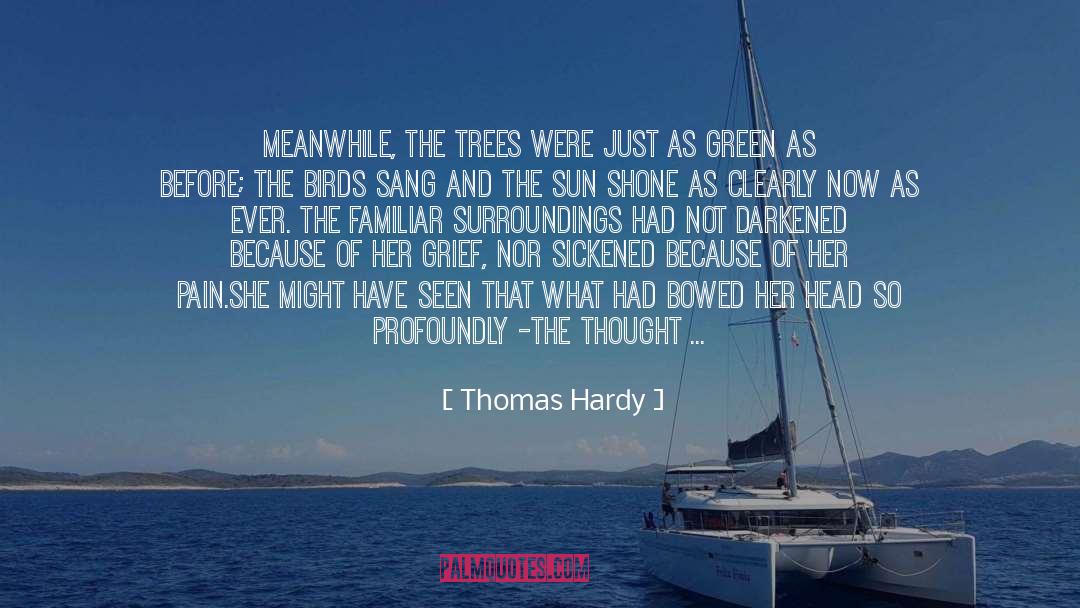 Darkened quotes by Thomas Hardy