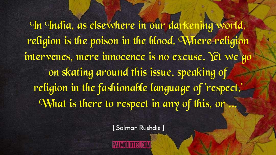 Darkening quotes by Salman Rushdie