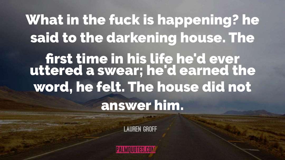 Darkening quotes by Lauren Groff