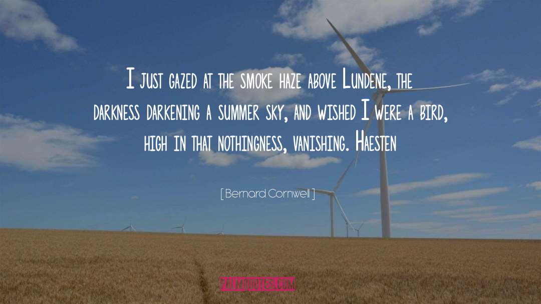 Darkening quotes by Bernard Cornwell