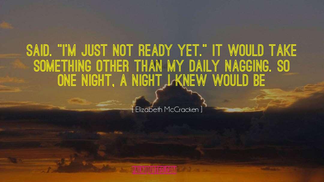 Darkest Night quotes by Elizabeth McCracken