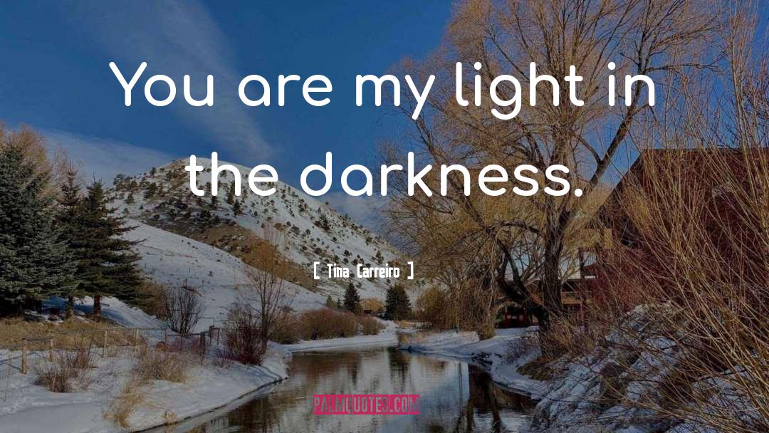 Darkness And Light quotes by Tina Carreiro