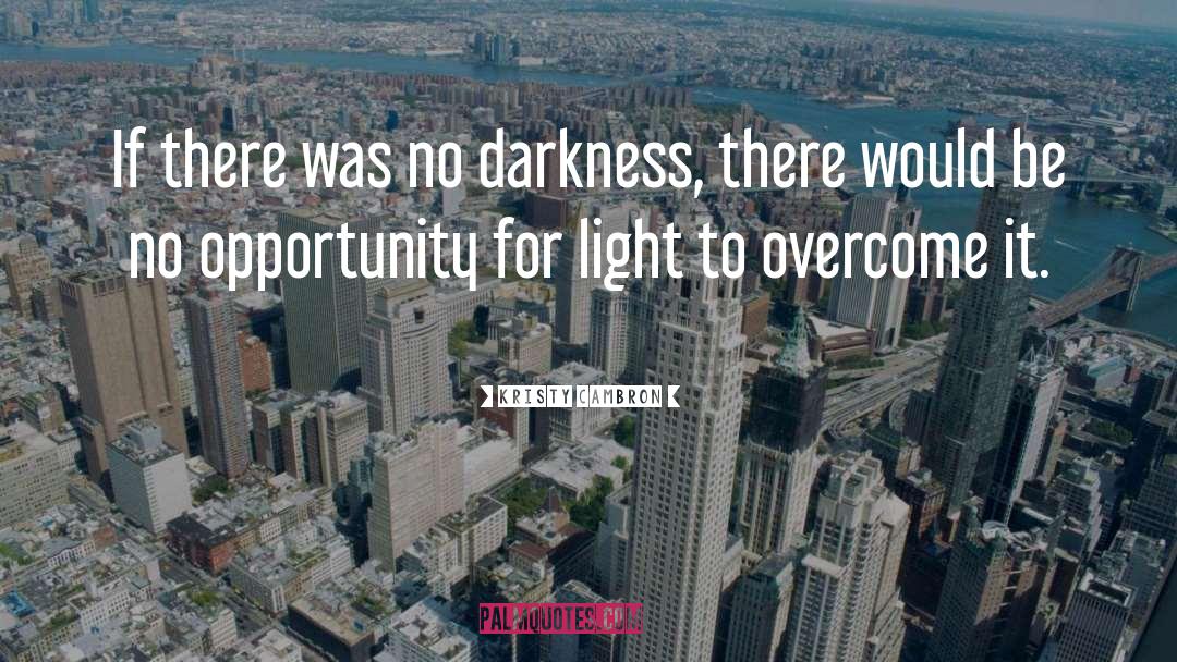 Darkness Light quotes by Kristy Cambron