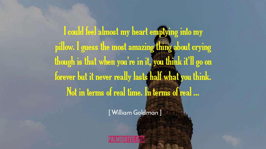 Darkness Never Lasts quotes by William Goldman