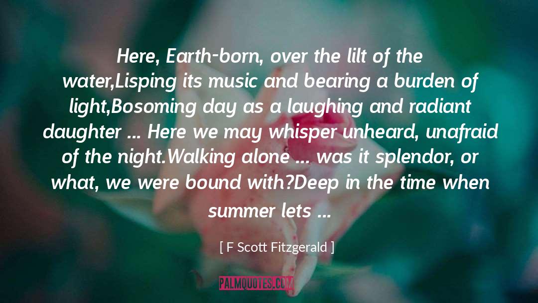 Darkness Of Night quotes by F Scott Fitzgerald