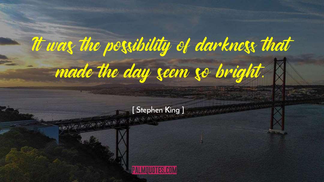 Darkness Of Night quotes by Stephen King