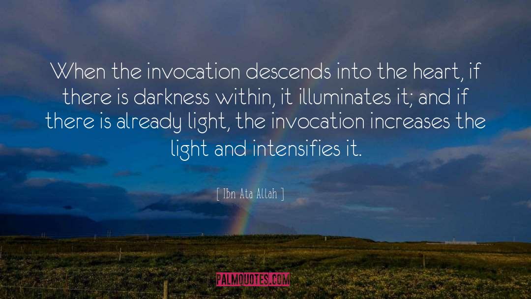Darkness quotes by Ibn Ata Allah