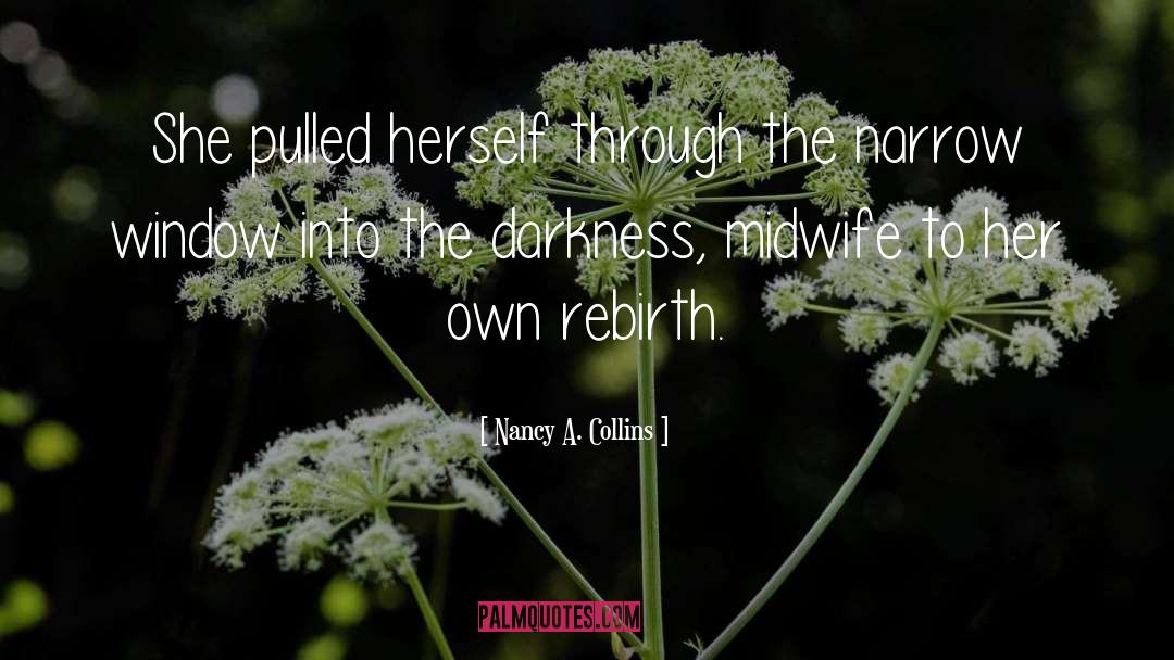 Darkness quotes by Nancy A. Collins