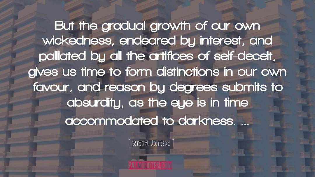 Darkness quotes by Samuel Johnson