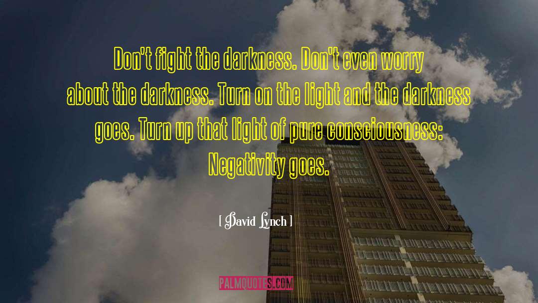 Darkness Within quotes by David Lynch