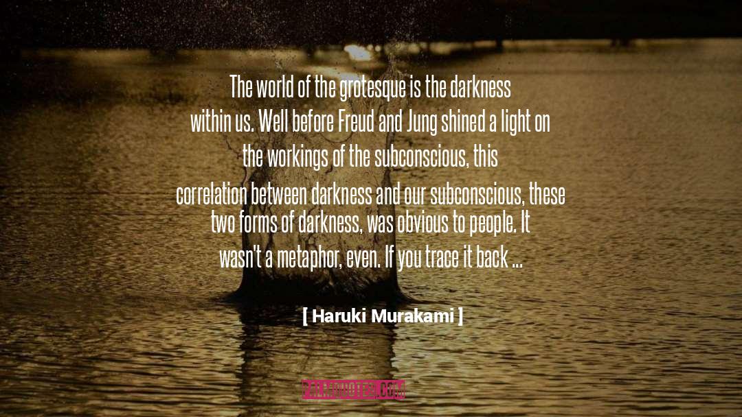 Darkness Within quotes by Haruki Murakami