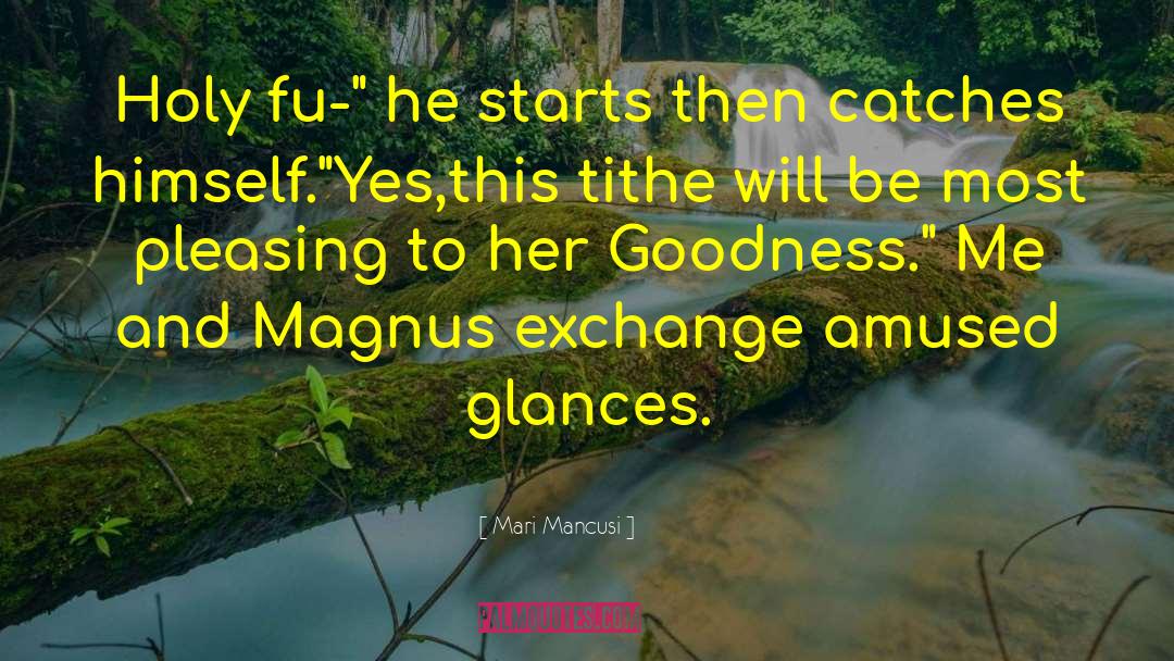 Darlynne Fu quotes by Mari Mancusi
