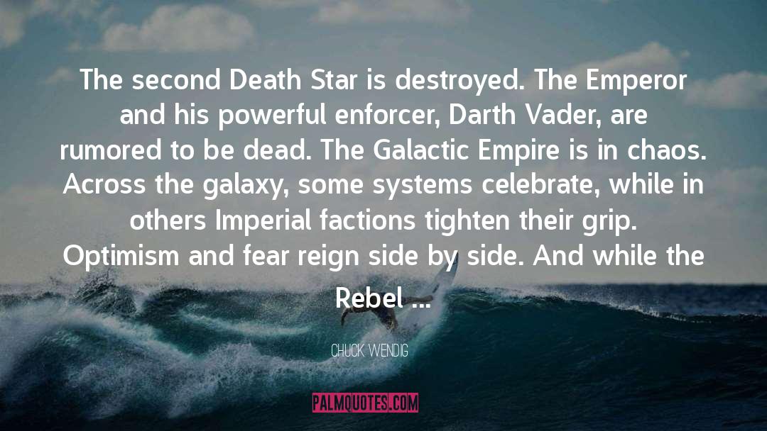 Darth Plaguis quotes by Chuck Wendig