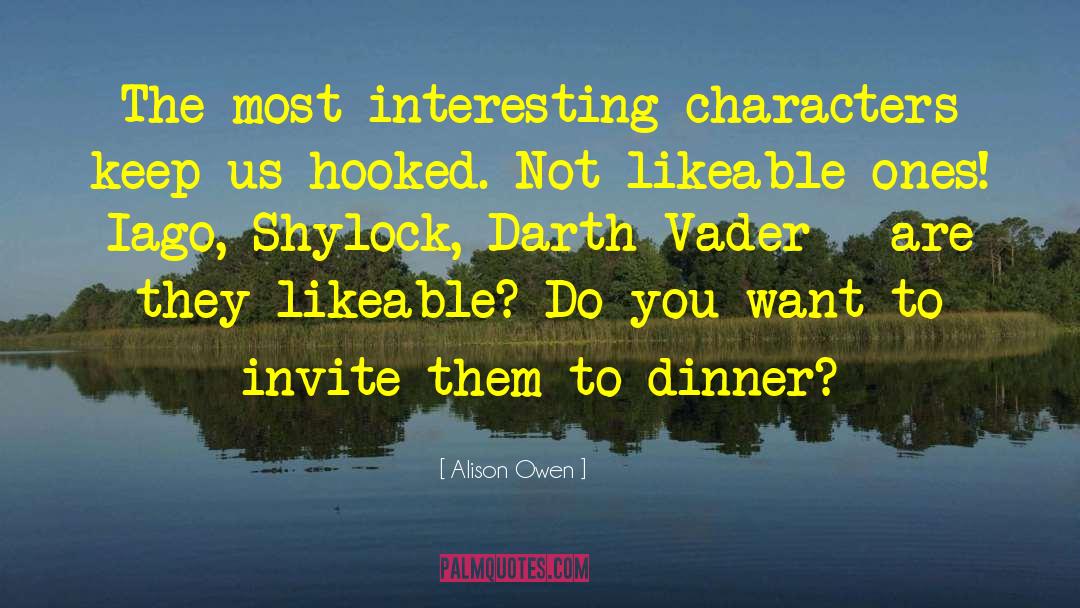 Darth quotes by Alison Owen