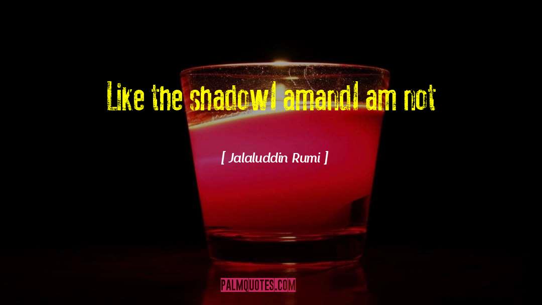 Darting Shadow quotes by Jalaluddin Rumi