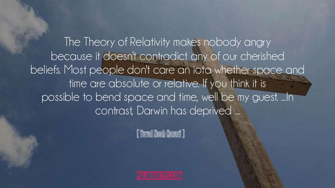 Darwin God quotes by Yuval Noah Harari