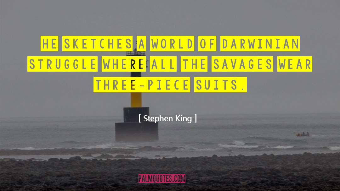 Darwinian quotes by Stephen King