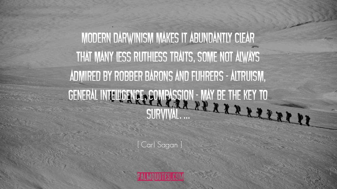 Darwinism quotes by Carl Sagan