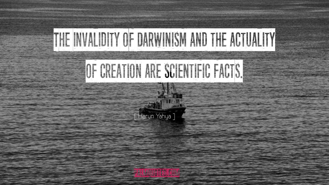 Darwinism quotes by Harun Yahya